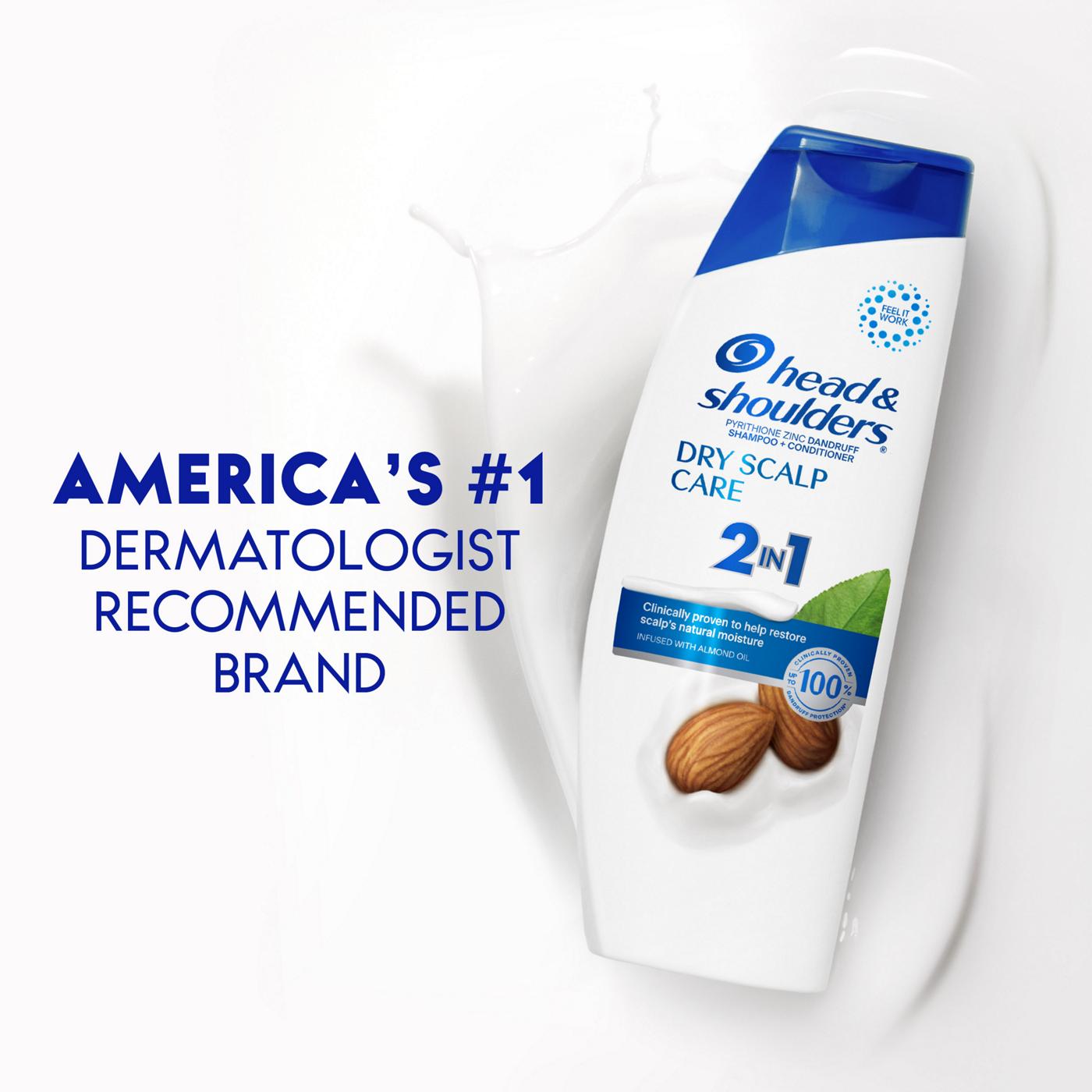 Head & Shoulders 2 in 1 Dandruff Shampoo + Conditioner - Dry Scalp Care; image 6 of 9