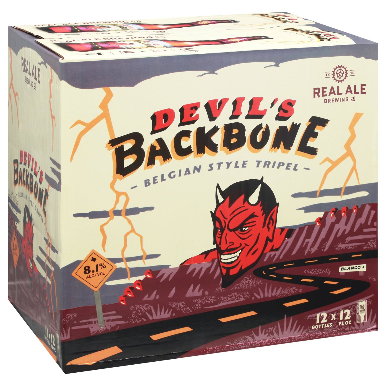Real Ale Devils Backbone BelgianStyle Tripel Beer 12 oz Bottles Shop