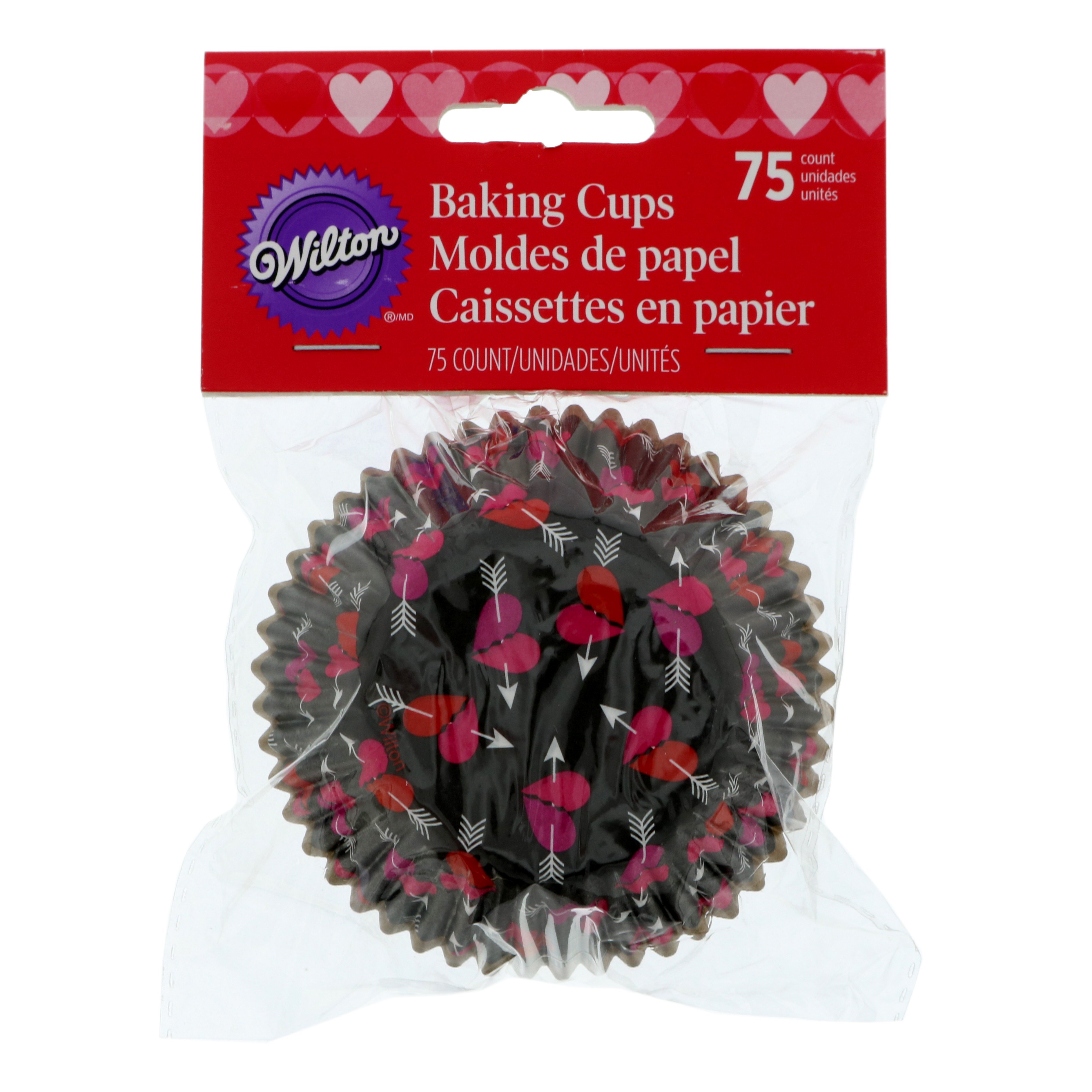 Wilton Hearts & Arrows Cupcake Liners Shop Kitchen & Dining at HEB