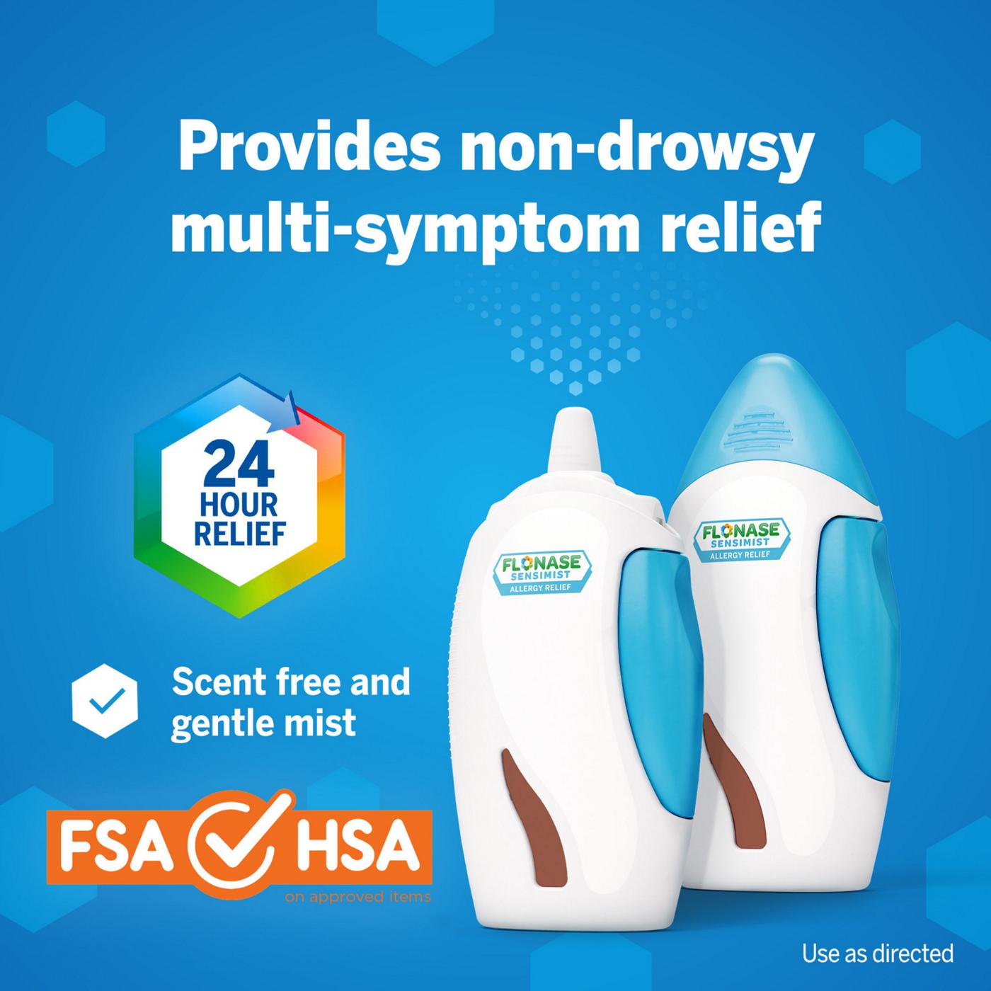 Flonase Sensimist 24 Hour Allergy Relief Nasal Spray; image 4 of 6