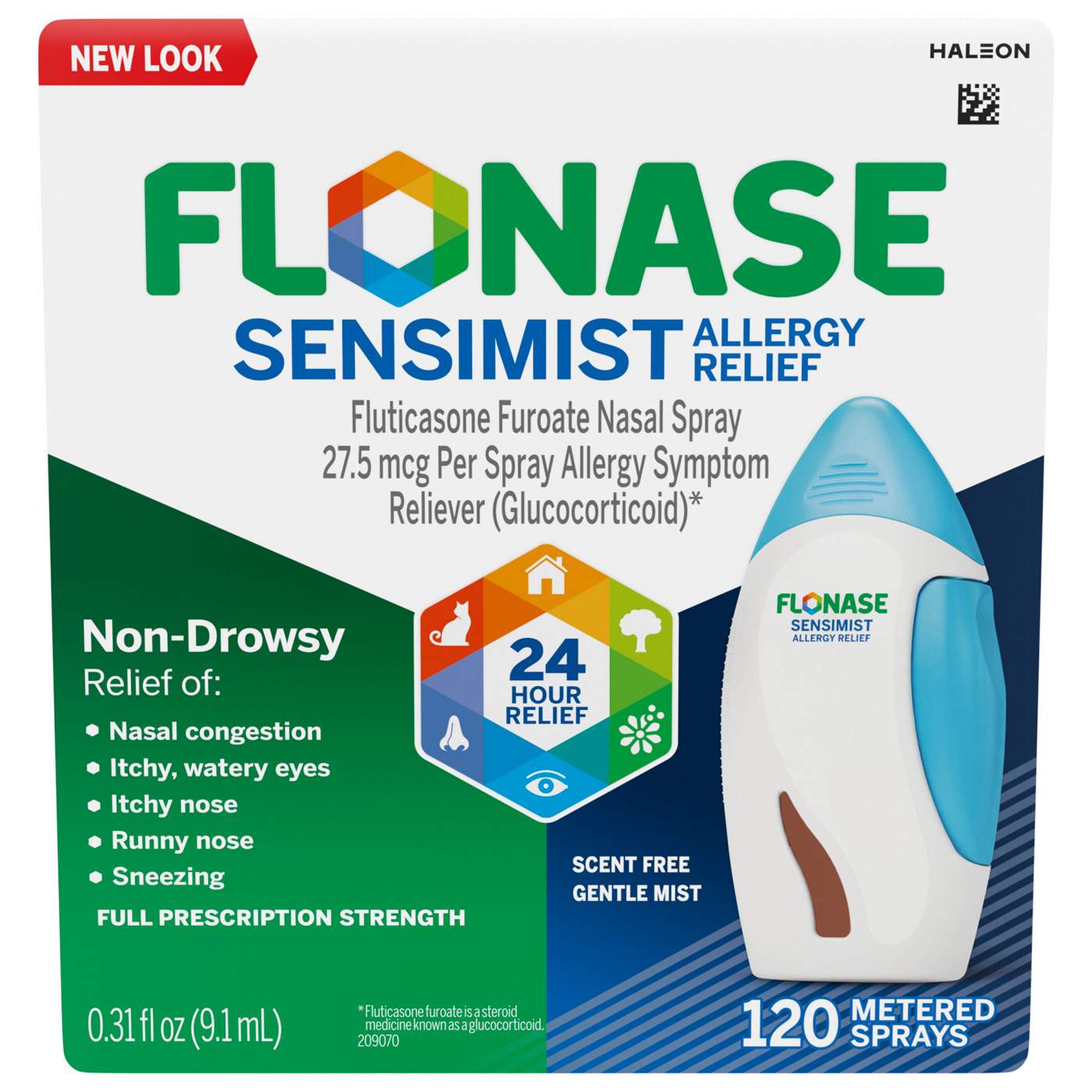 Flonase Sensimist 24 Hour Allergy Relief Nasal Spray; image 1 of 6