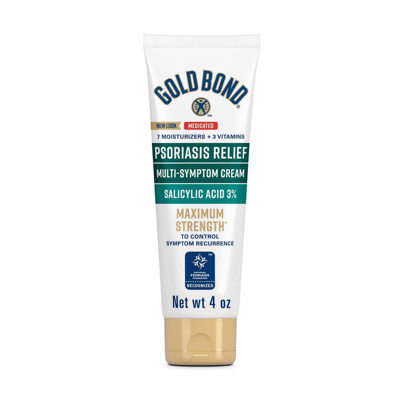 Gold Bond Multi-Symptom Psoriasis Relief Cream for Itchy Skin; image 1 of 8