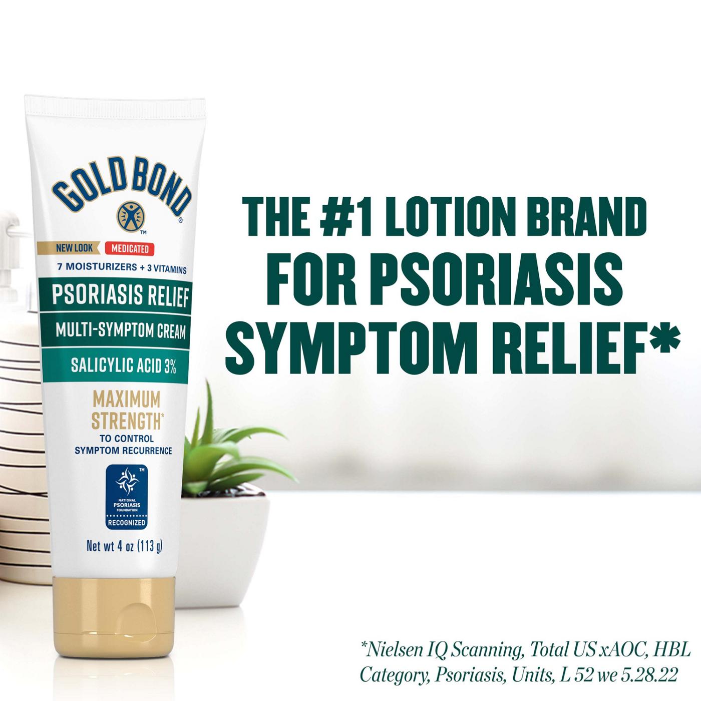 Gold Bond Multi-Symptom Psoriasis Relief Cream for Itchy Skin; image 6 of 8