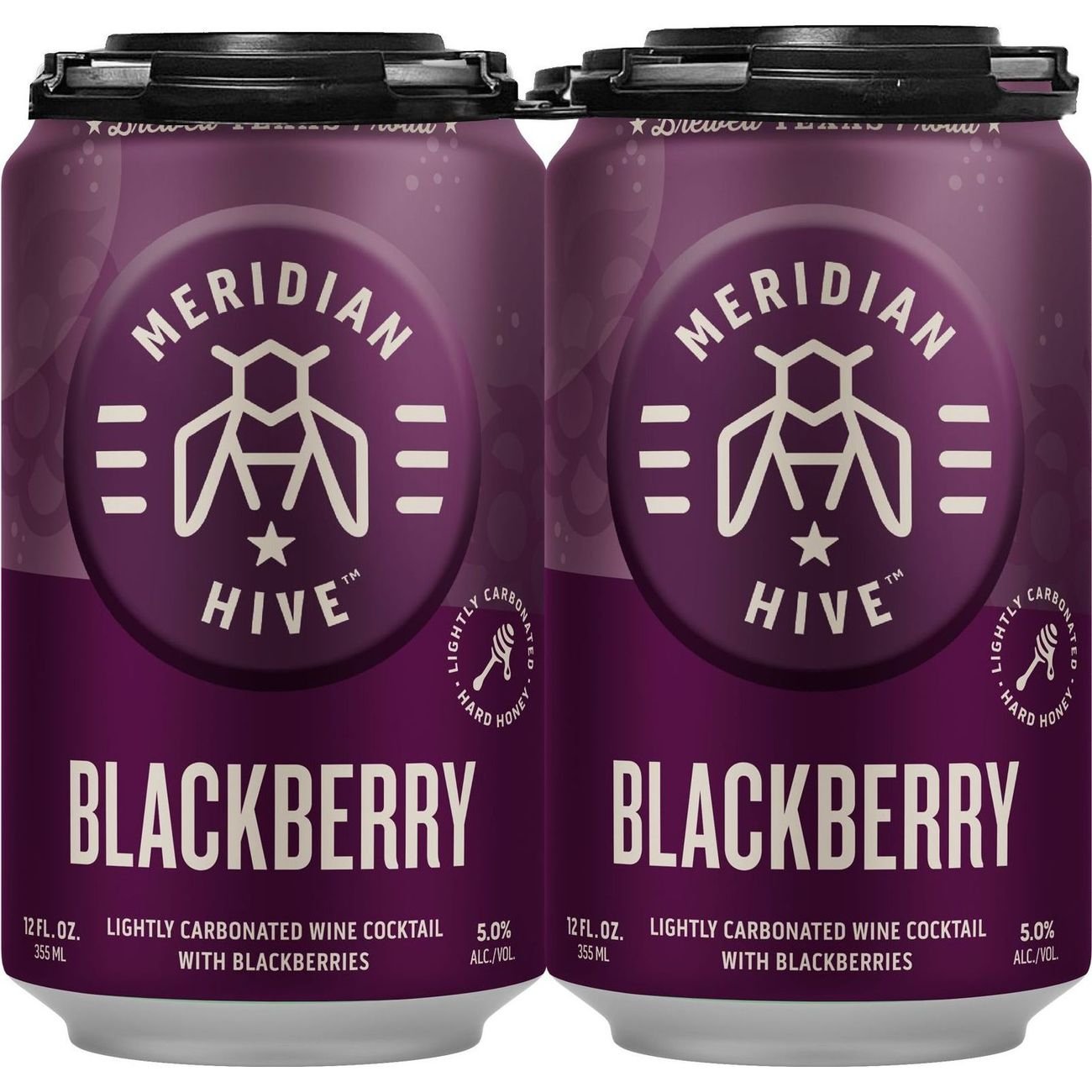 Meridian Hive Blackberry Mead 12 oz Cans Shop Beer at HEB