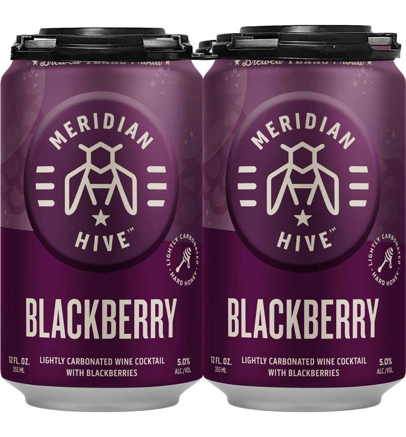Meridian Hive Blackberry 12 oz Cans Shop Beer at HEB