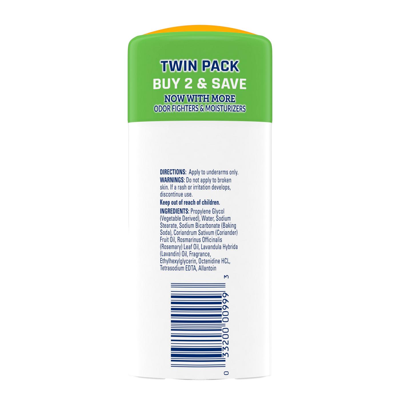 Arm & Hammer Essentials Deodorant Rosemary Lavender Twin Pack Shop