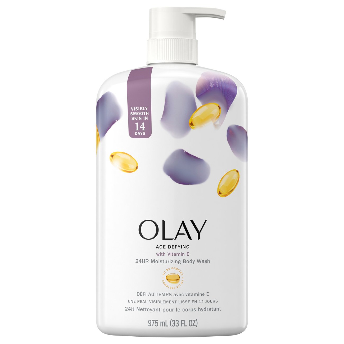 Olay Age Defying With Vitamin E Body Wash - Shop Body Wash At H-E-B