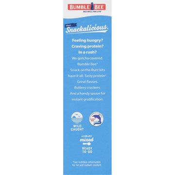 Bumble Bee Snack on the Run Rosemary Garlic & Sea Salt Tuna Salad