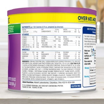 Similac Alimentum with 2'FL HMO Hypoallergenic Infant Formula, Suitable for Lactose Sensitivity Baby Formula Powder, 19.8 oz