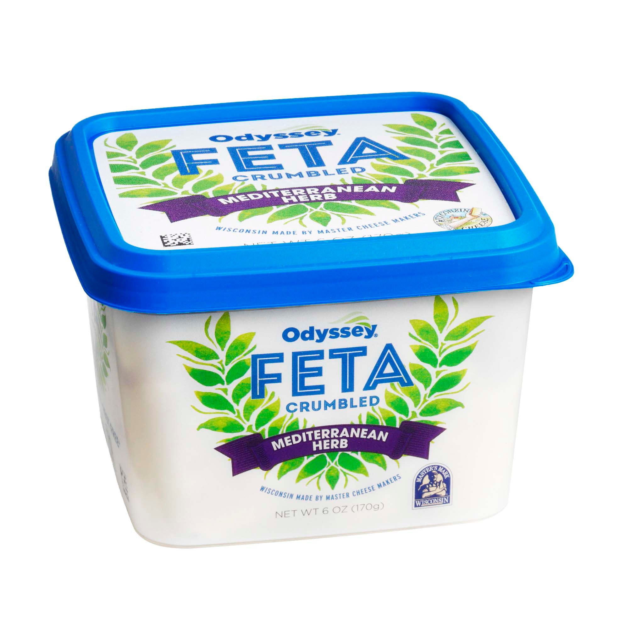 Odyssey Feta Crumbled Mediterranean Herb Shop Cheese at HEB