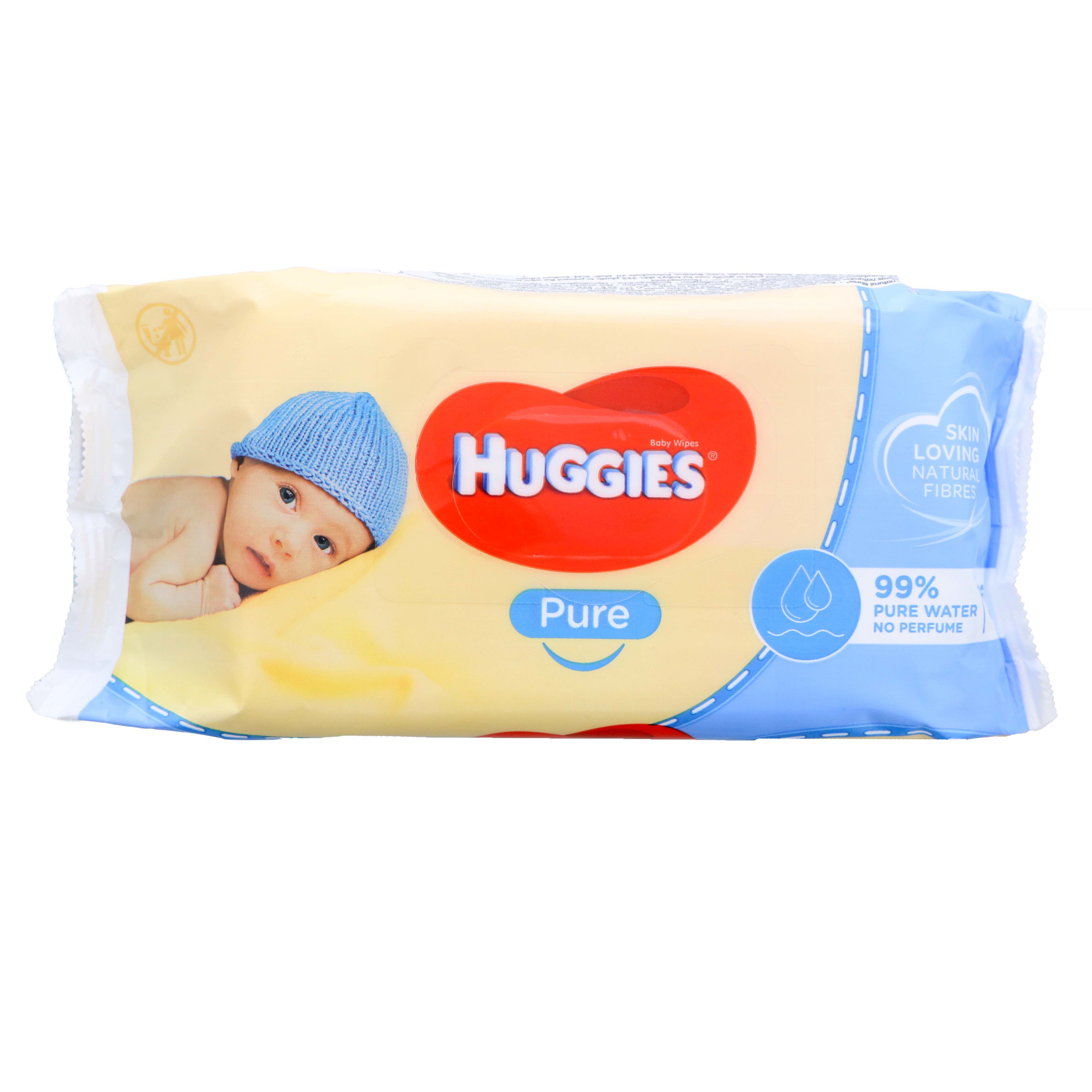 Huggies Pure Extra Care Baby Wipes - 1 Pack