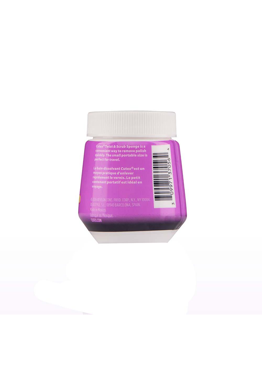 Cutex Twist & Scrub Sponge Nail Polish Remover; image 3 of 3