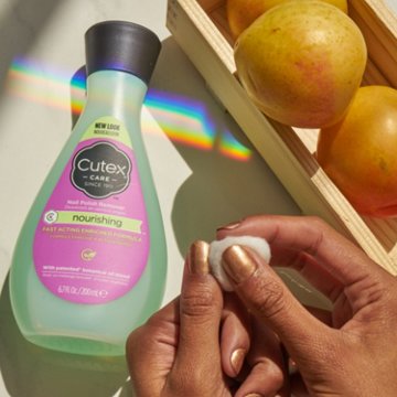 Cutex Nourishing Nail Polish Remover, 6.76 oz