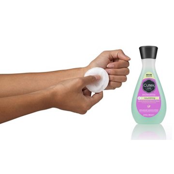 Cutex Nourishing Nail Polish Remover, 6.76 oz