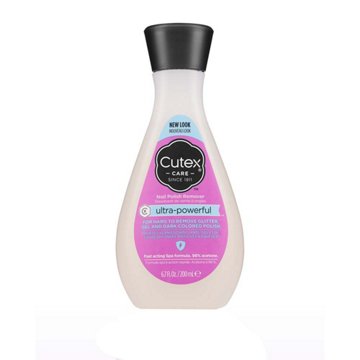Cutex Ultra-Powerful Nail Polish Remover, 6.76 oz