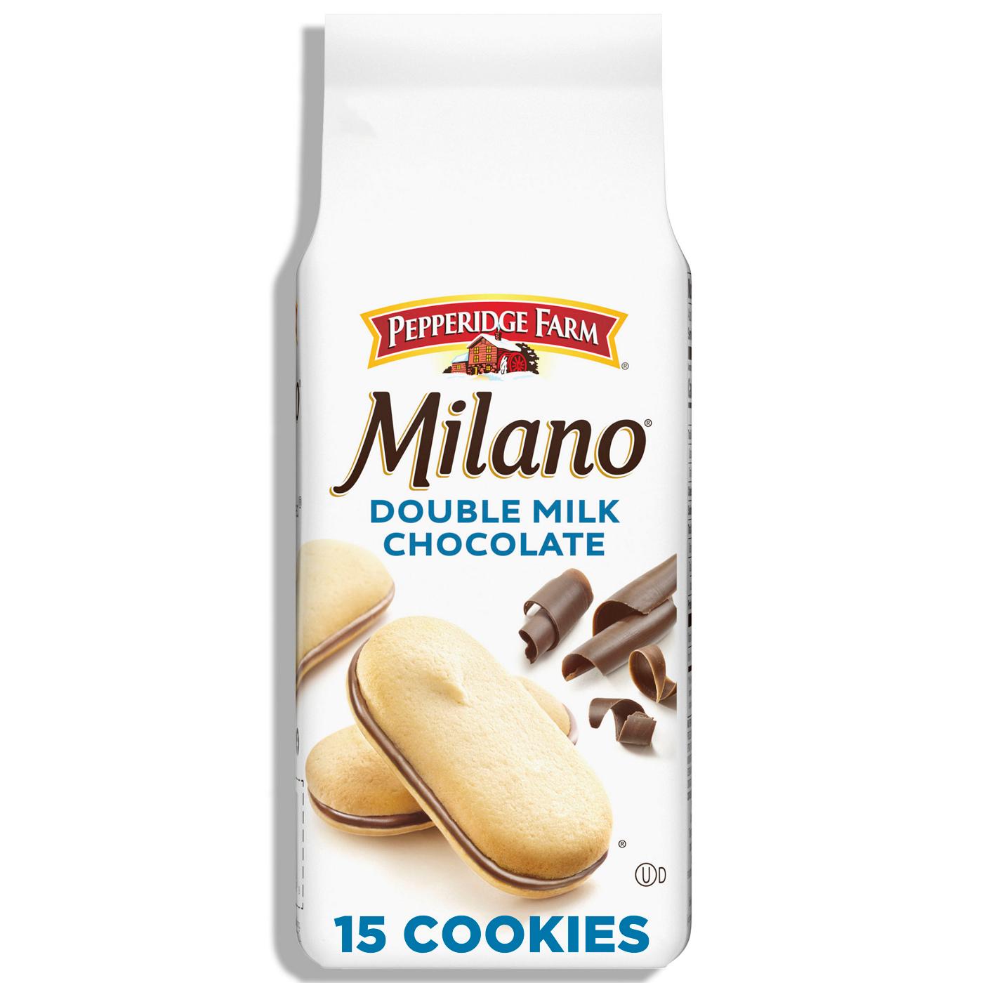 Pepperidge Farm Milano Double Milk Chocolate Cookies; image 1 of 9