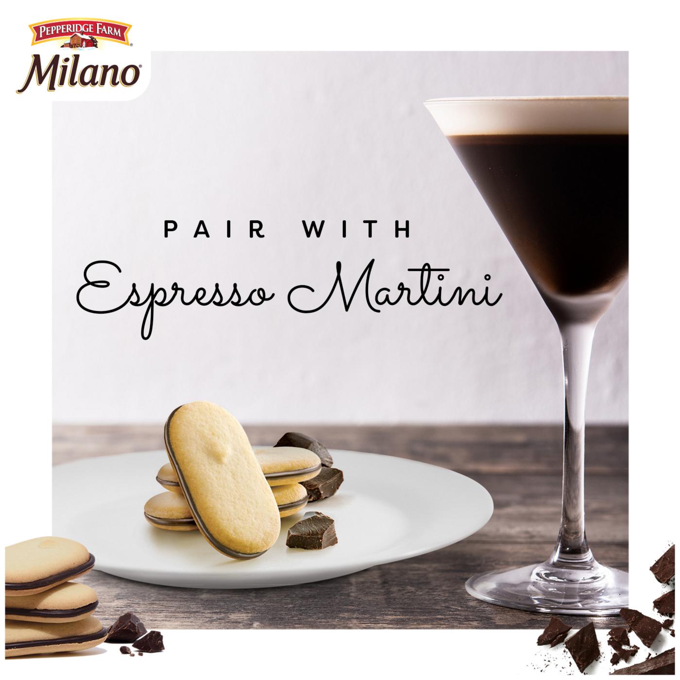 Pepperidge Farm Milano Double Milk Chocolate Cookies; image 9 of 9