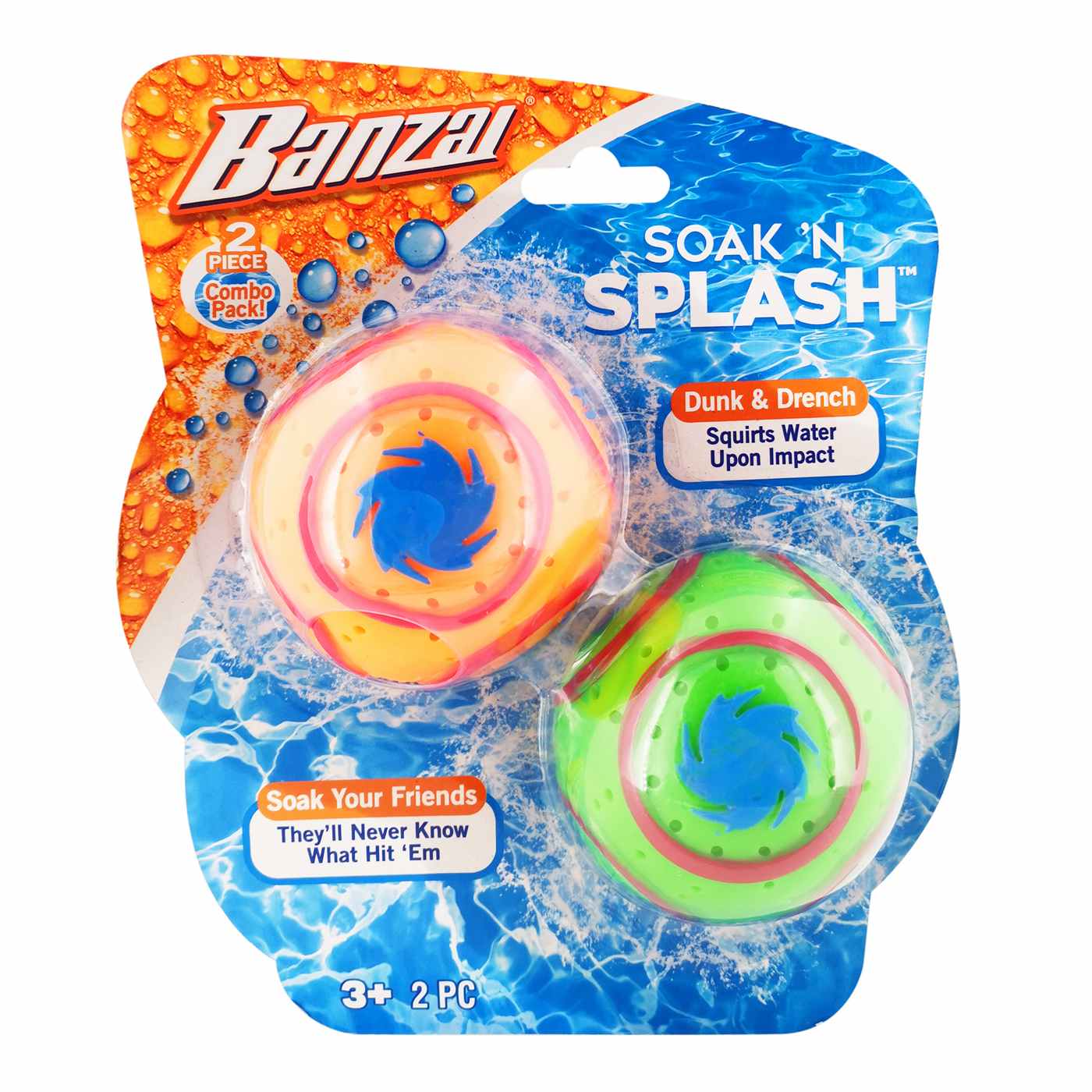 Banzai Soak 'N Splash Water Toys; image 1 of 6