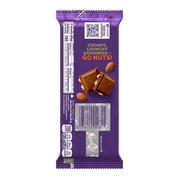 Cadbury Dairy Milk Roast Almond Milk Chocolate Candy Bar