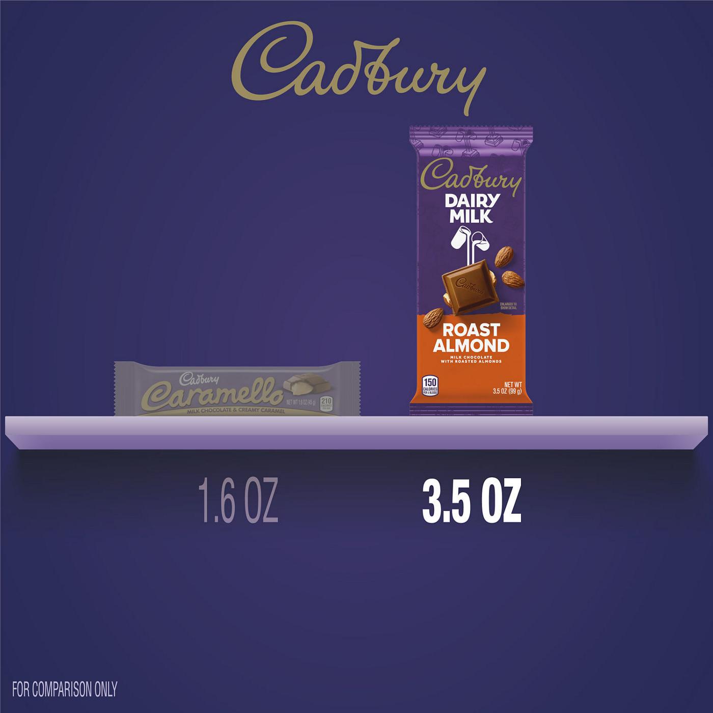 Cadbury Dairy Milk Roast Almond Milk Chocolate Candy Bar; image 3 of 5
