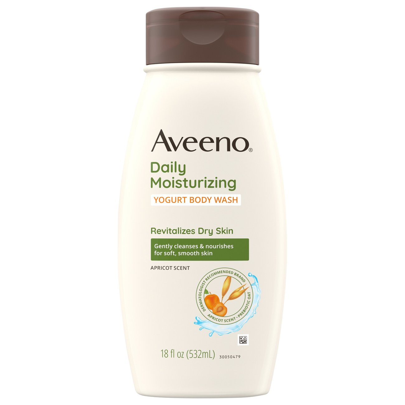 Aveeno Daily Moisturizing Yogurt Body Wash Apricot Scent Shop Body
