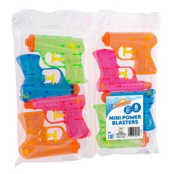 Toy Box Limitied Super Splash Mini Water Blasters, 8 pk