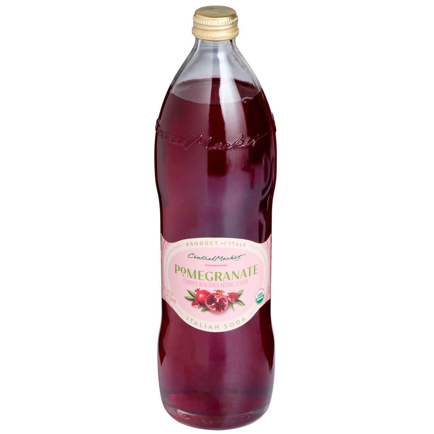 Central Market Pomegranate Organic Italian Soda; image 3 of 4