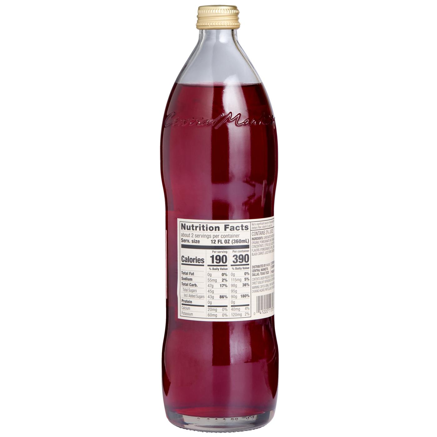 Central Market Pomegranate Organic Italian Soda; image 4 of 4