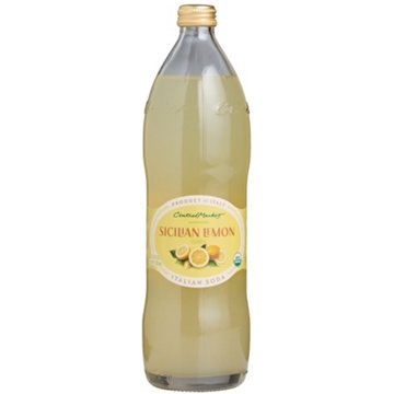 Central Market Sicilian Lemon Organic Italian Soda, 25.4 oz