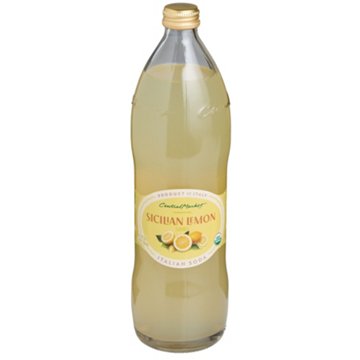 Central Market Sicilian Lemon Organic Italian Soda, 25.4 oz