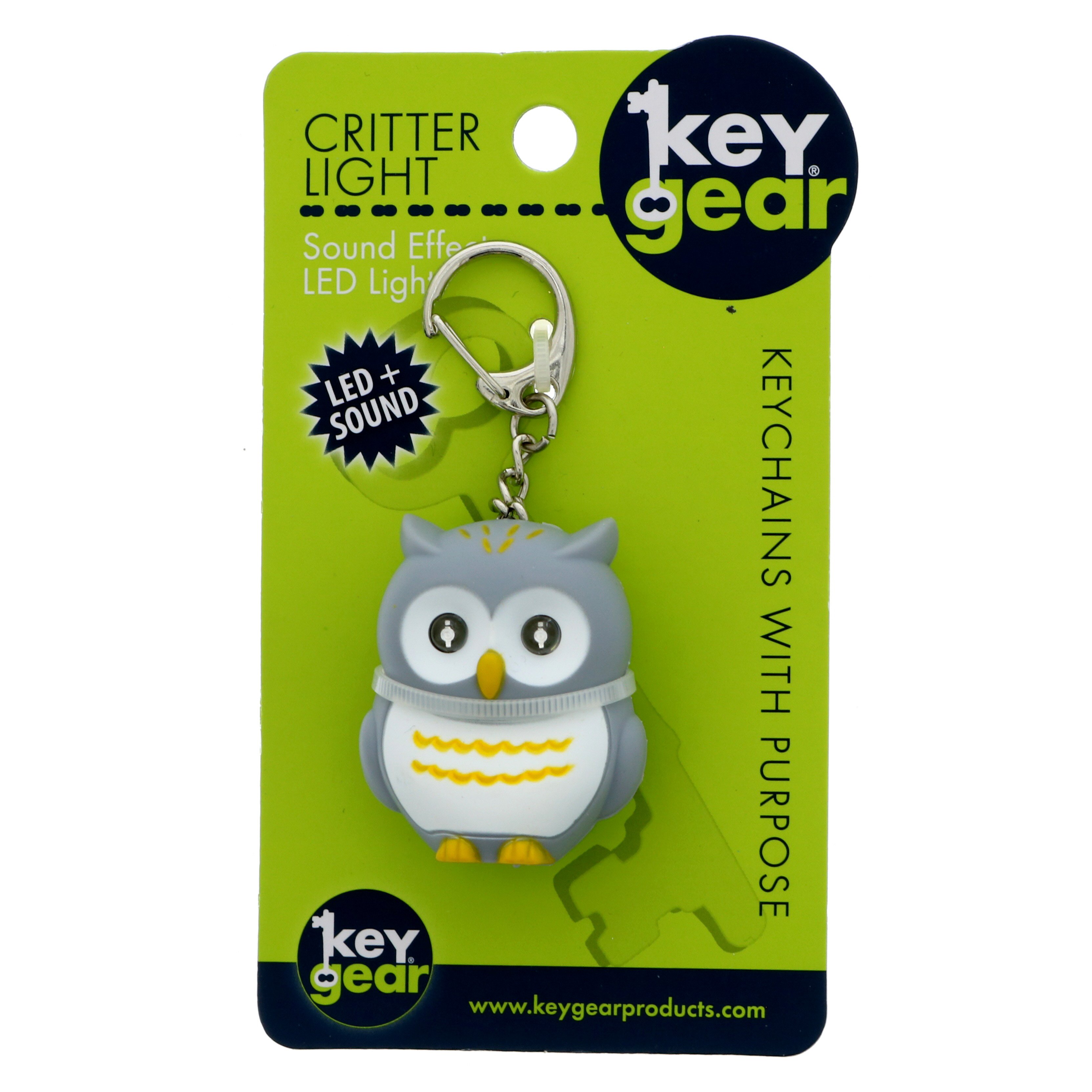 Owl Keychain - Interesting - Little Bell - Built-in Batteries - Firmly  Fixed - Adorable - Decorative - ABS Sounding Glowing Owl Keychain - for Bag