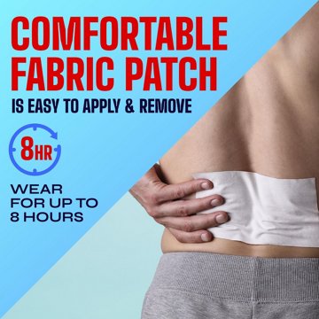 Icy Hot Lidocaine Plus Menthol Patch, 5 ct