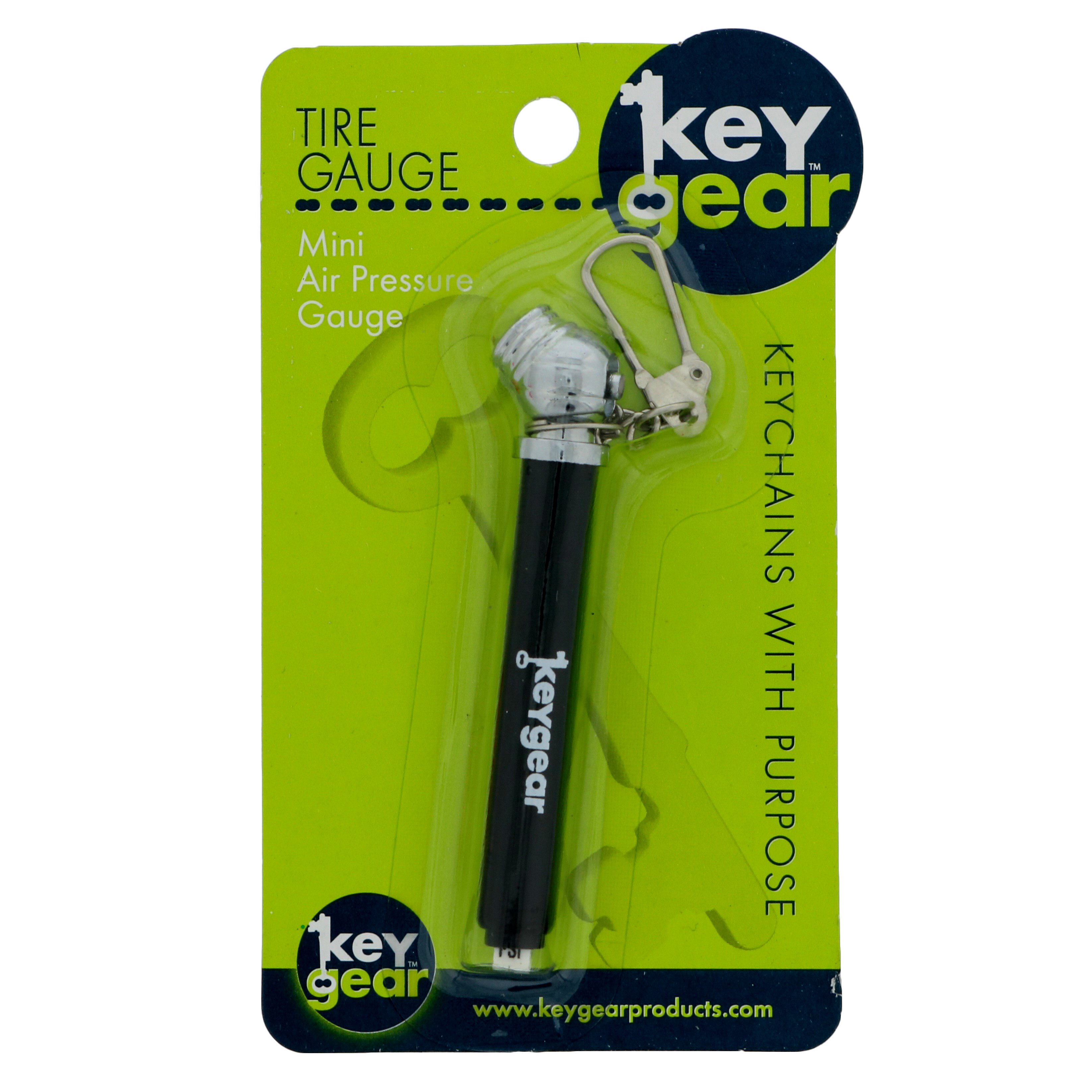 KeyGear Black Tire Gauge Key Chain - Shop Patio & Outdoor at H-E-B