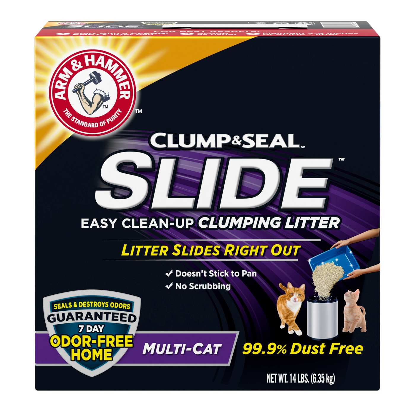 Arm Hammer Slide Multi Cat Clumping Litter Shop Litter litter boxes at H E B