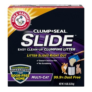 Arm & Hammer Slide Multi-Cat Clumping Litter, 14 lb