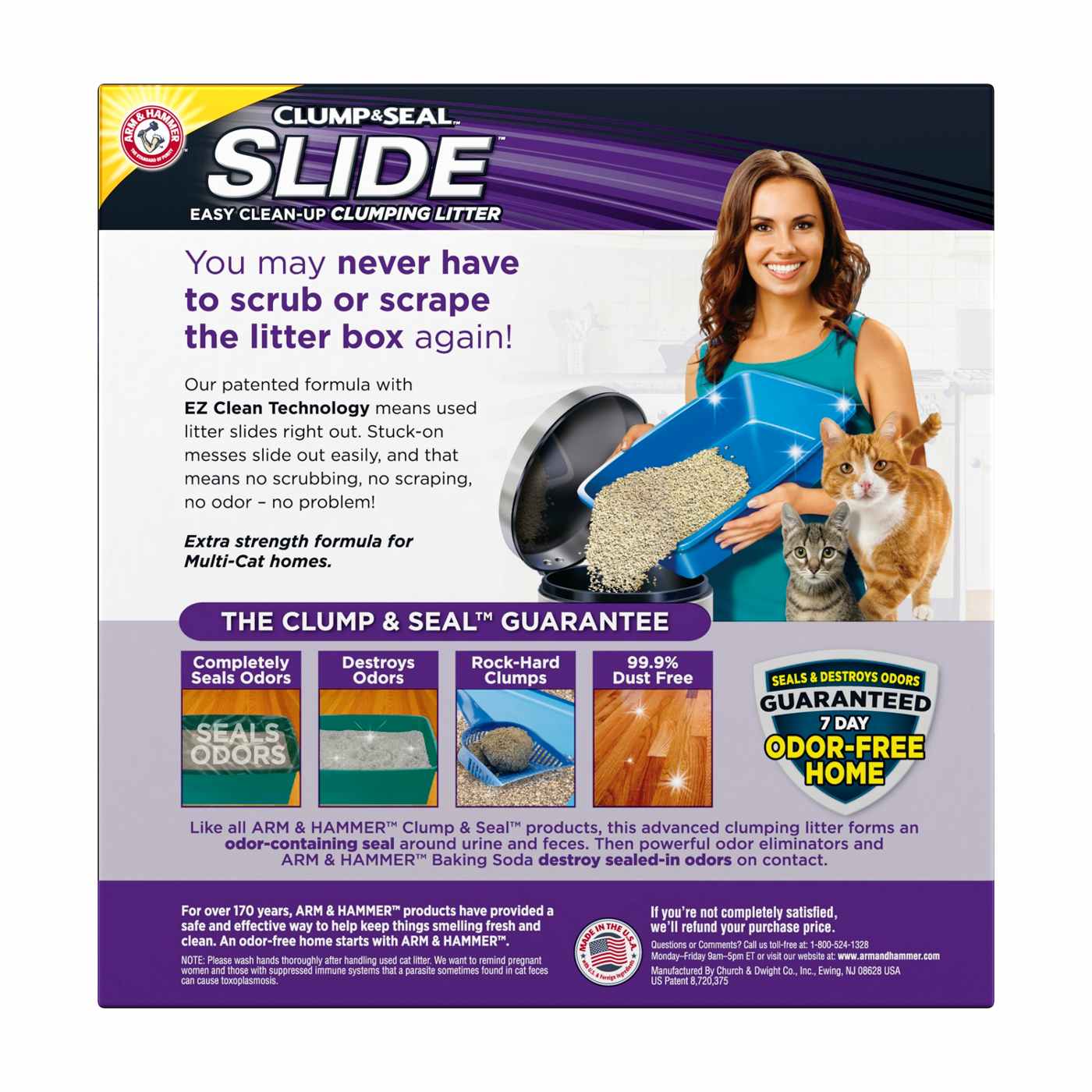 Arm & Hammer Slide Multi-Cat Clumping Litter; image 3 of 3