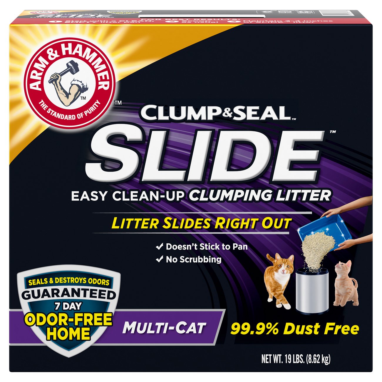 arm and hammer slide cat litter