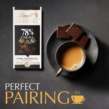 Lindt Excellence 78% Cocoa Dark Chocolate Bar