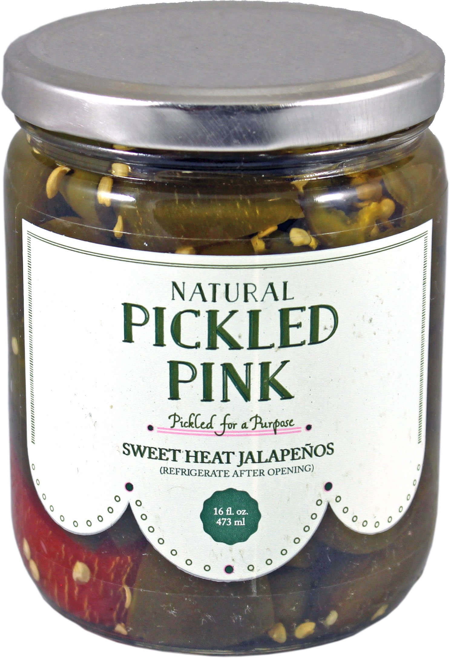Pickled Pink Sweet Heat Jalapenos Shop Canned & Dried Food at HEB