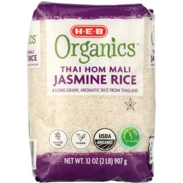 H-E-B Organics Thai Jasmine Rice, 2 lbs