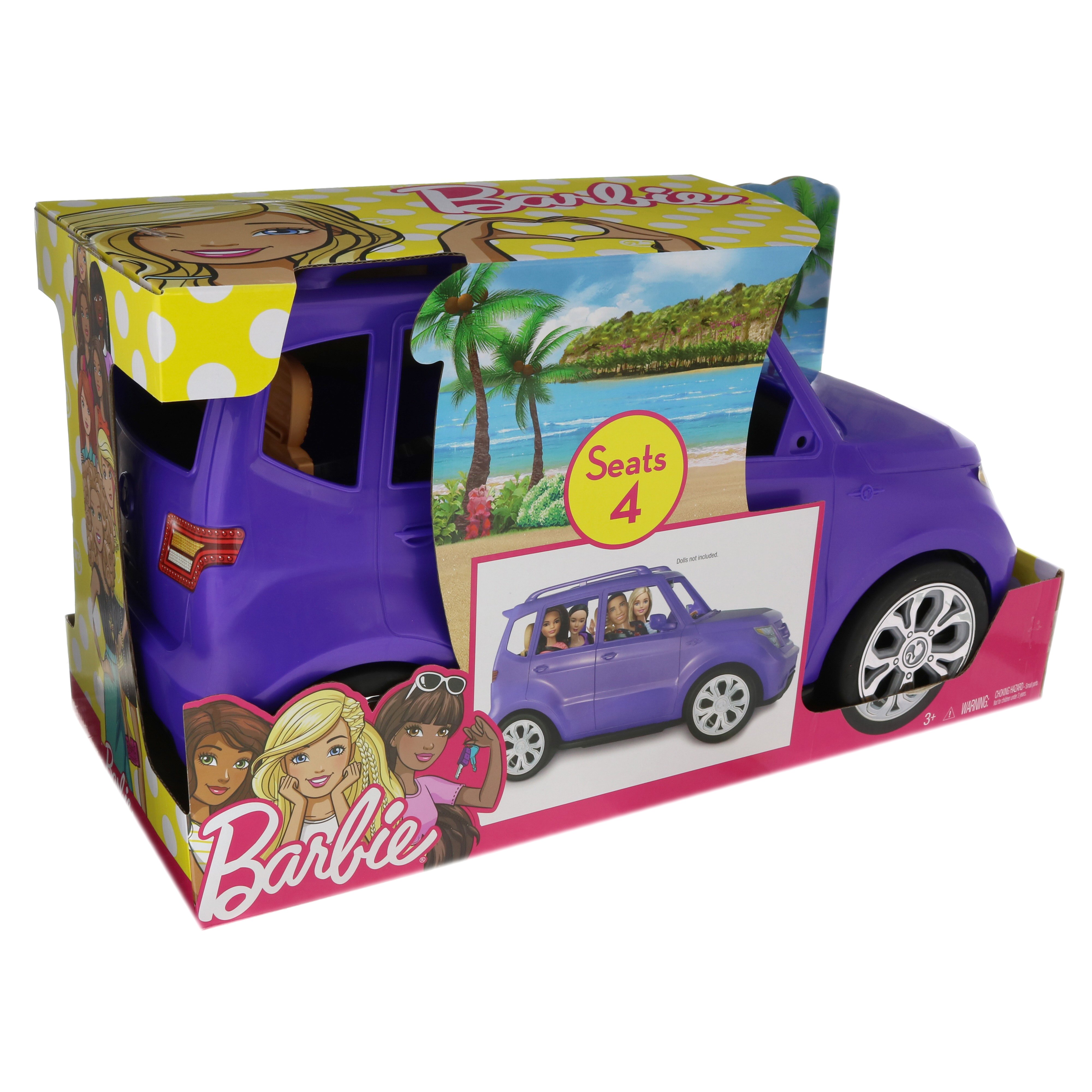 barbie purple suv