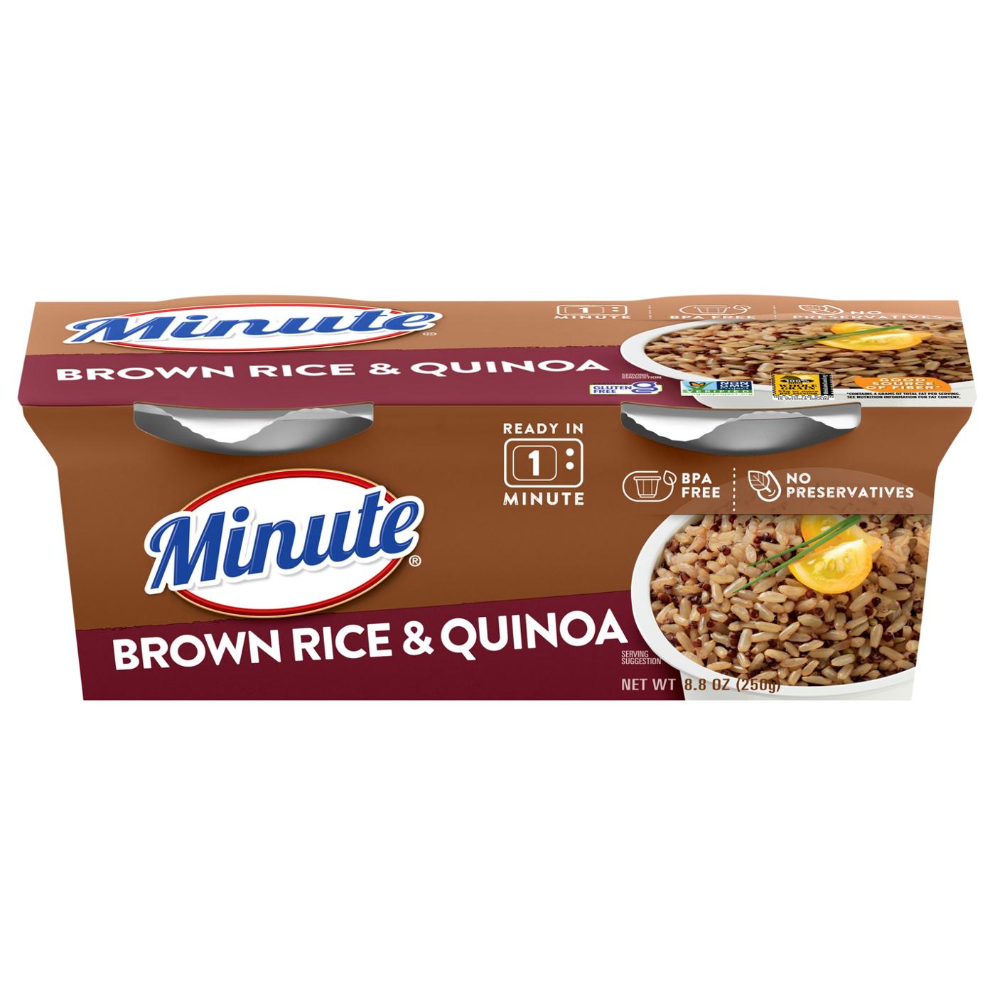 Minute Ready to Serve Brown Rice & Quinoa; image 1 of 7