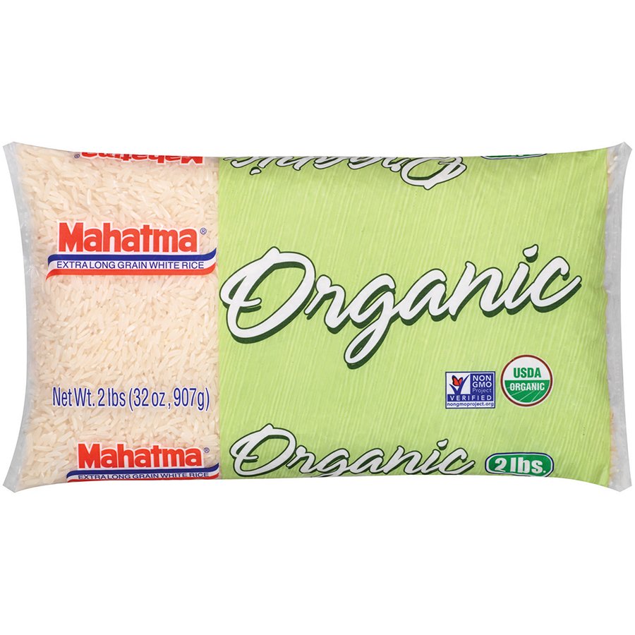 Mountain High Organics Certified Organic White Long Grain Rice – 40 LB Bucket (6 Gallon) | 10-Year Shelf Life