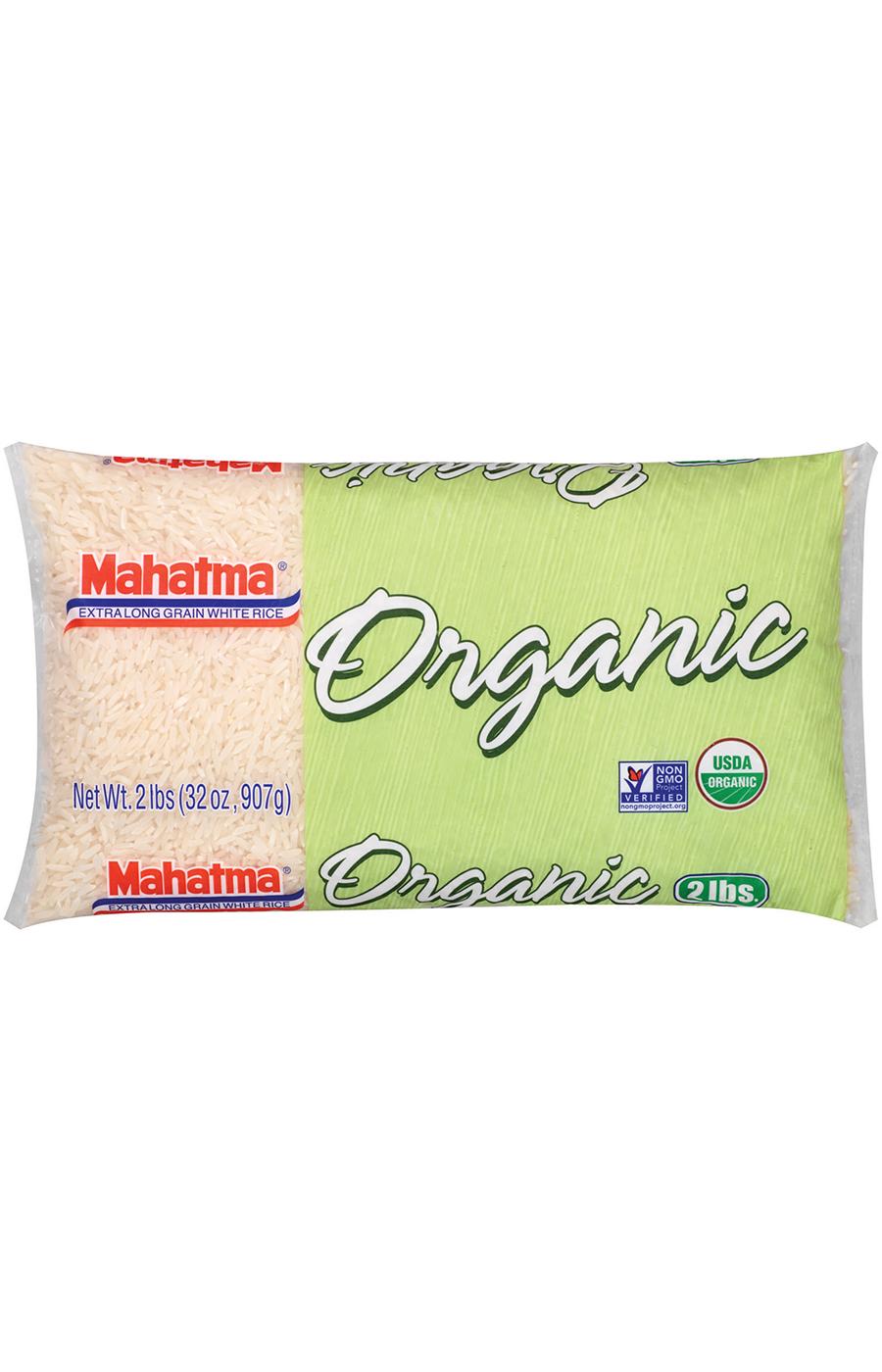 Mahatma Organic Extra Long Grain White Rice; image 2 of 2