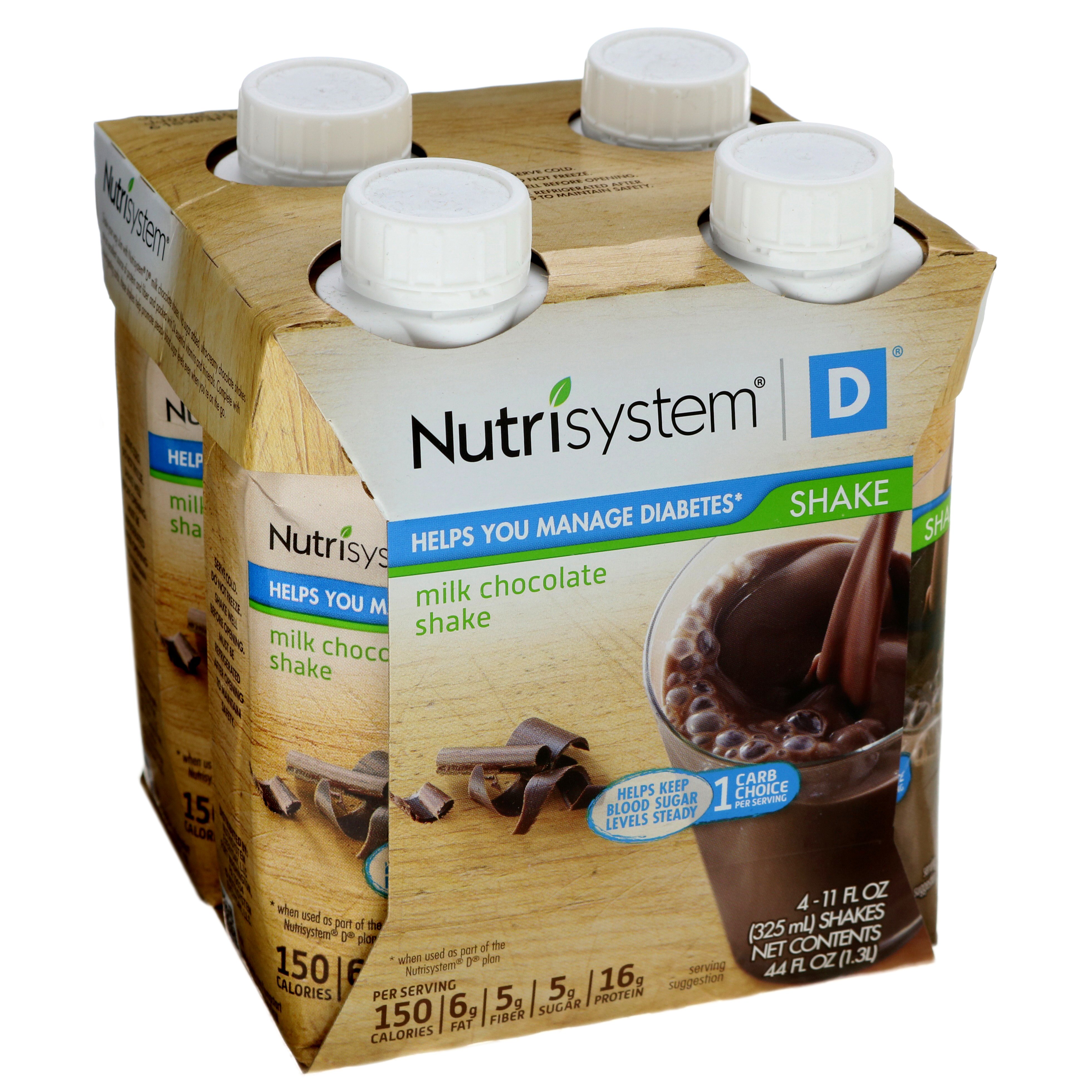 Nutrisystem Diabetic Chocolate Shake Shop Diet & Fitness at HEB