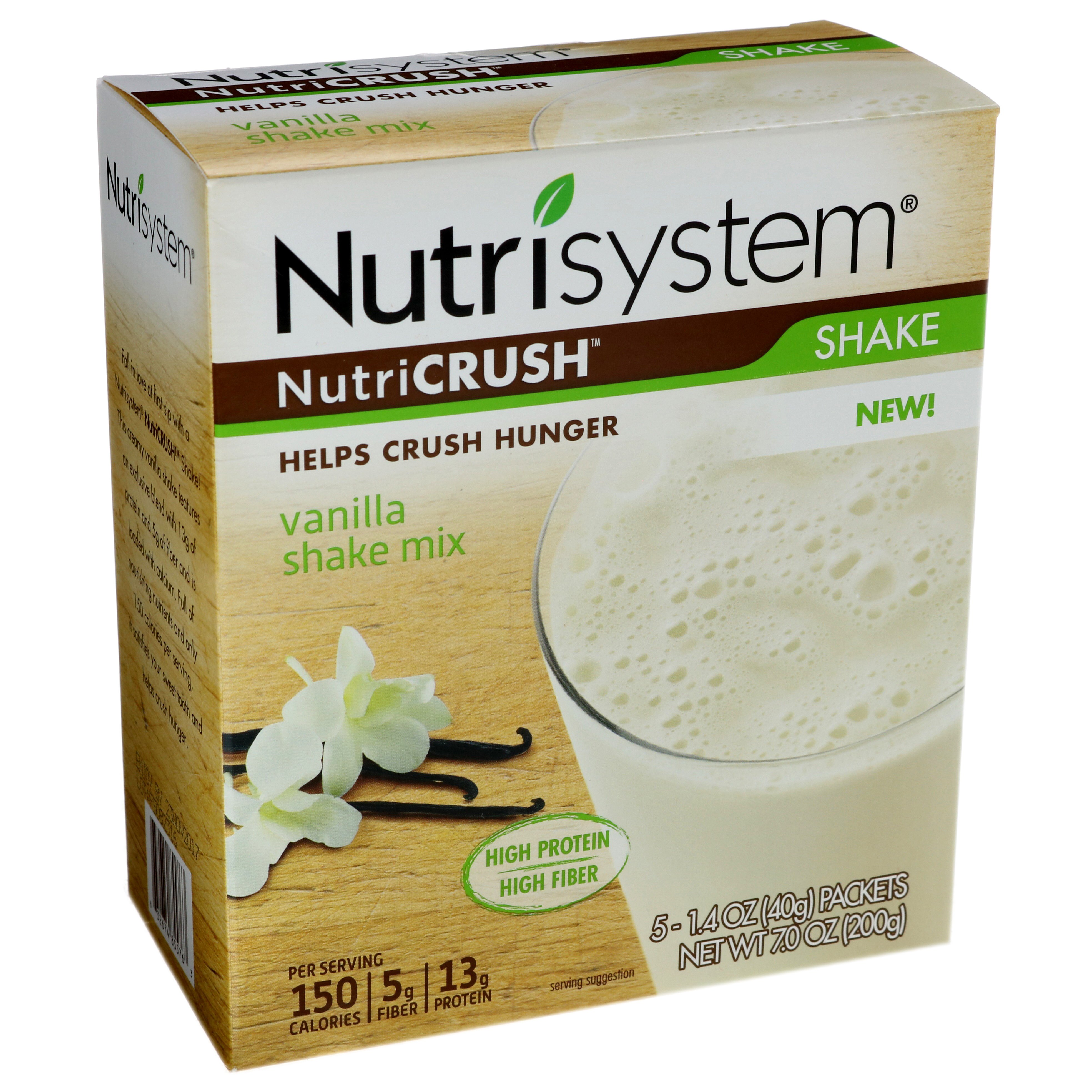 Nutrisystem Nutricrush Vanilla Powder Shake - Shop Diet & Fitness