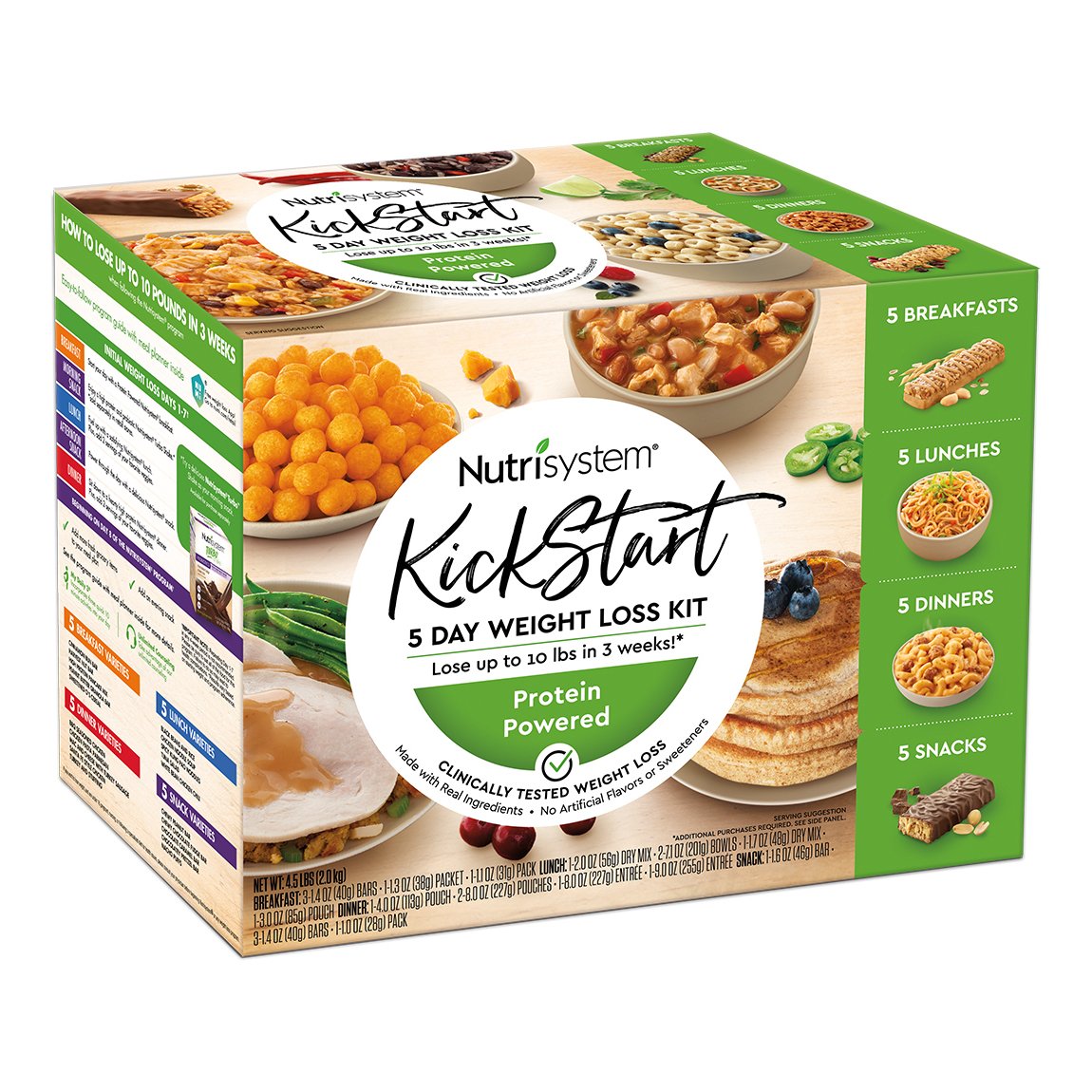 Nutrisystem KickStart 5 Day Weight Loss Kit Shop Pantry Meals at HEB