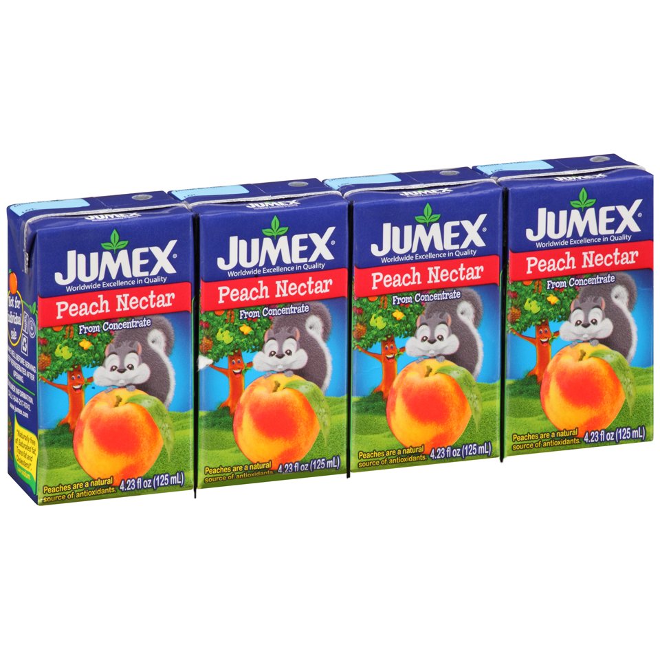 Jumex Peach Nectar 4.23 oz Boxes Shop Juice at HEB