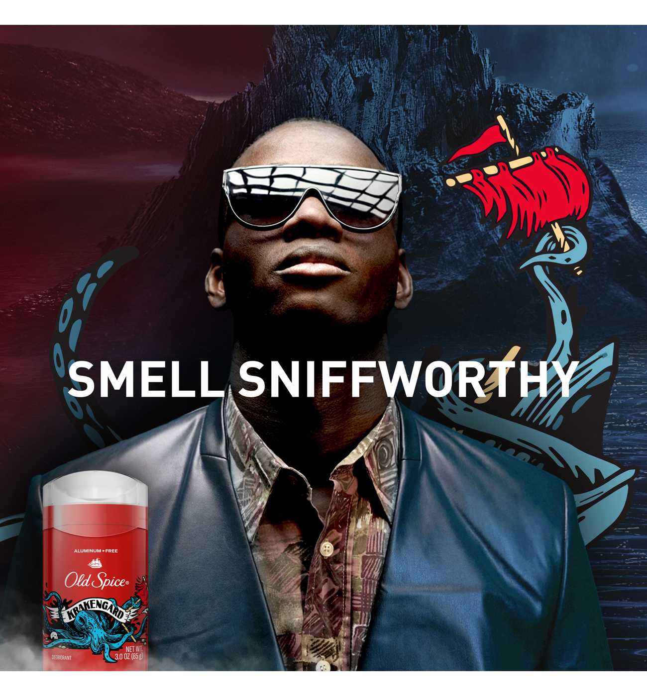 Old Spice Aluminum-Free Deodorant - Krakengard; image 4 of 7