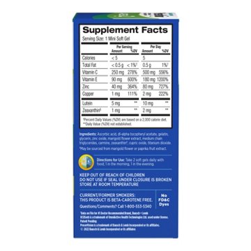 Preservision AREDS 2 Formula + Multivitamin Eye Vitamin with Lutein and Zeaxanthin Softgels, 90 ct